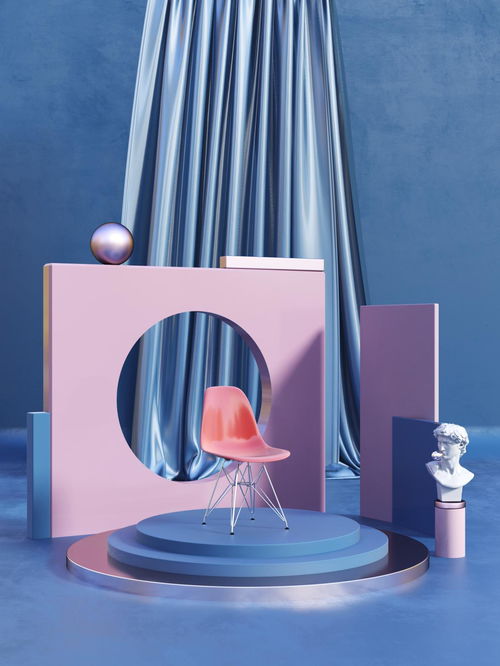 幾何之美 現代簡約風日用百貨展臺設計